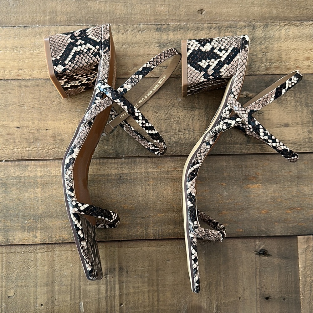 Primark Snakeskin Heel sandal - Picture 3 of 4